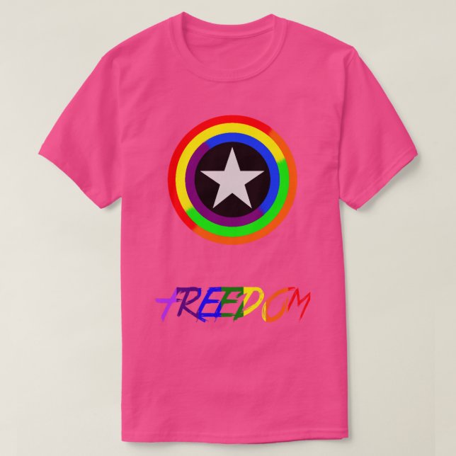 Captain Freedom T-Shirt (Design Front)
