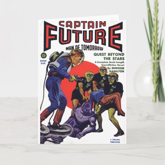 Captain Future Card (Front)