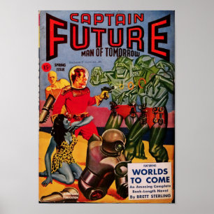 Captain Future -- Worlds to Come Poster
