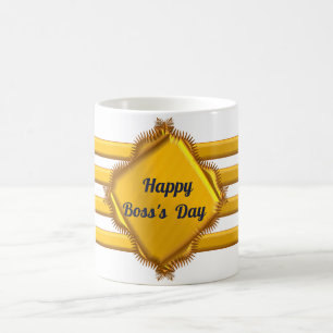 Captain gold stripes coffee mug