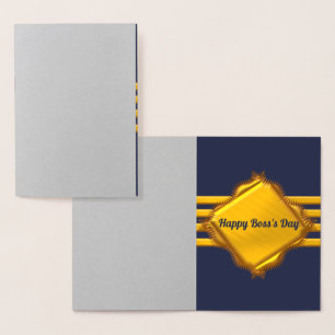 Captain gold stripes foil card