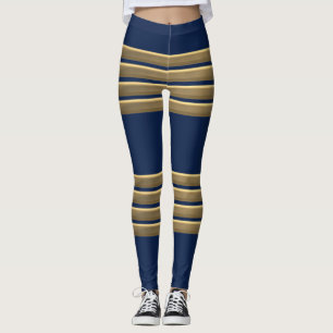Captain gold stripes leggings
