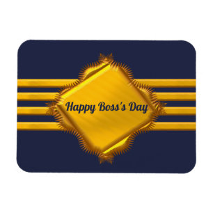 Captain gold stripes magnet