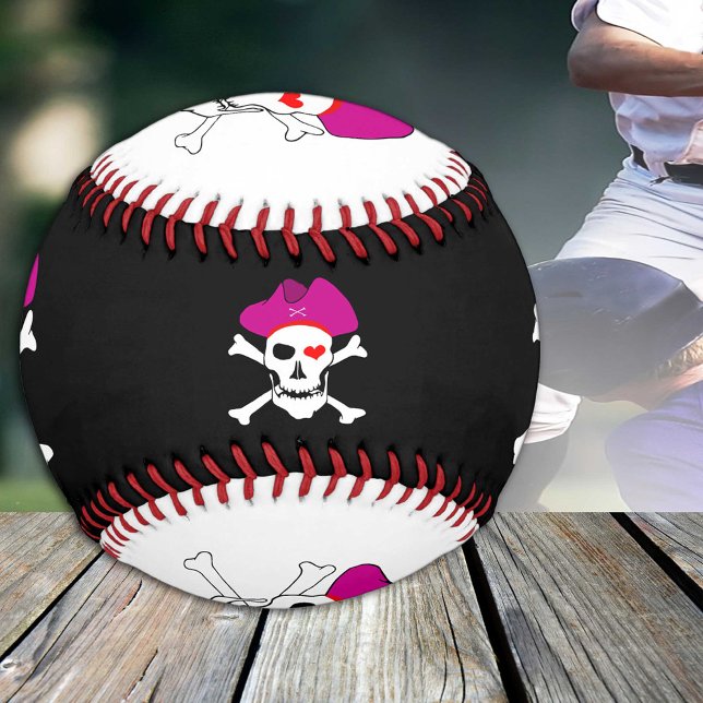 Captain Grace & Pirates Flag / Pirate sports White Baseball (Creator Uploaded)