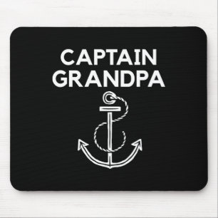 Captain Grandpa! Boating And Sailing S Mouse Mat