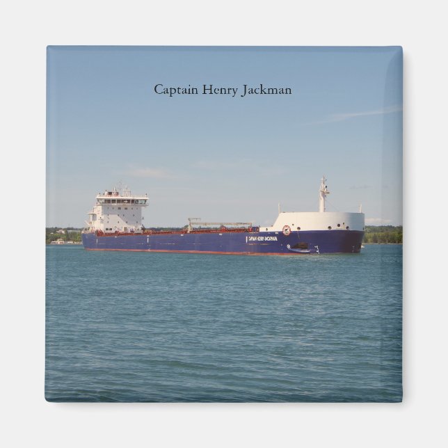 Captain Henry Jackman 2021 magnet (Front)