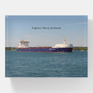 Captain Henry Jackman 2021 paperweight