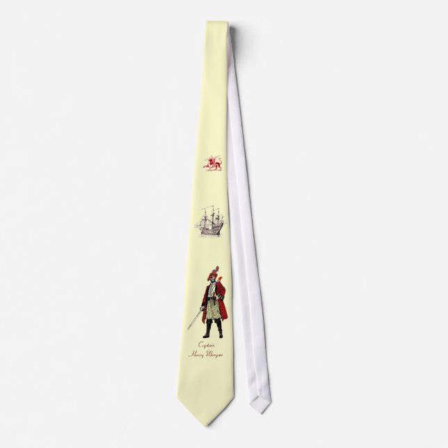Captain Henry Morgan Tie (Front)
