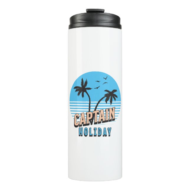 Captain Holiday Thermal Tumbler (Front)
