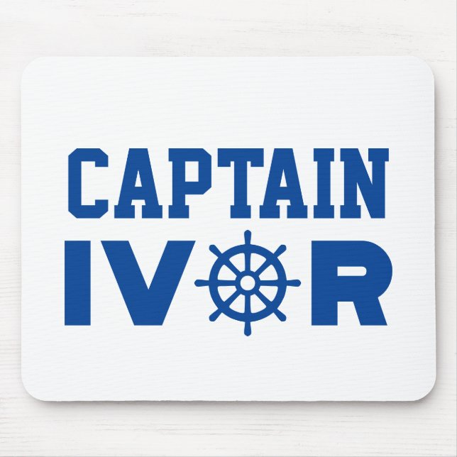 Captain Ivor Mouse Mat (Front)