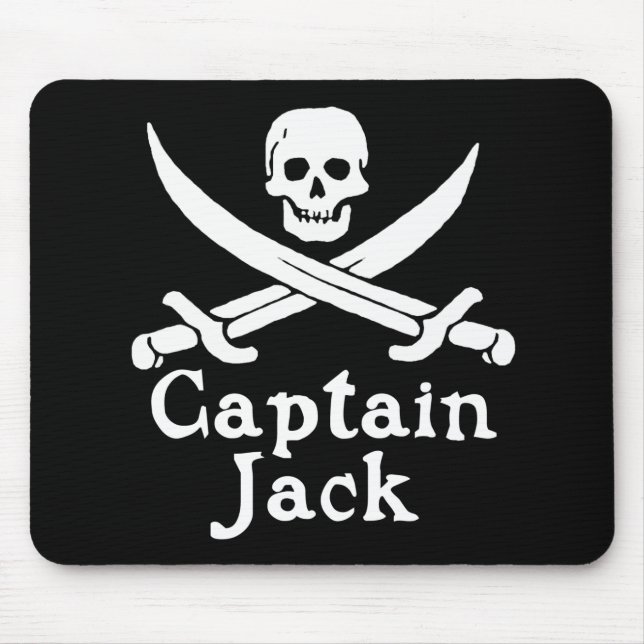 Captain Jack Mouse Mat (Front)