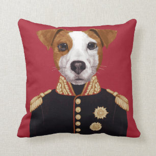 Captain Jack Russell Cushion