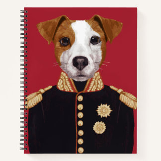 Captain Jack Russell Notebook