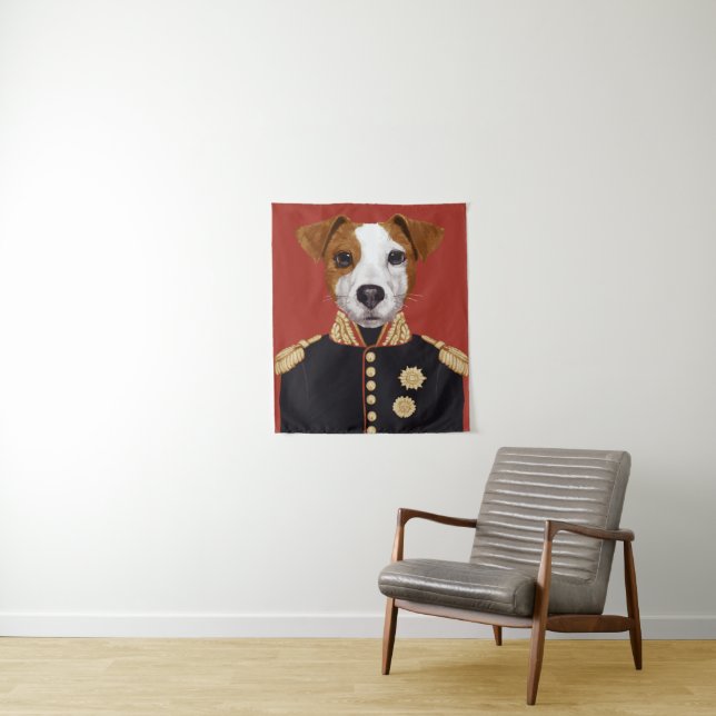 Captain Jack Russell Tapestry (In Situ)