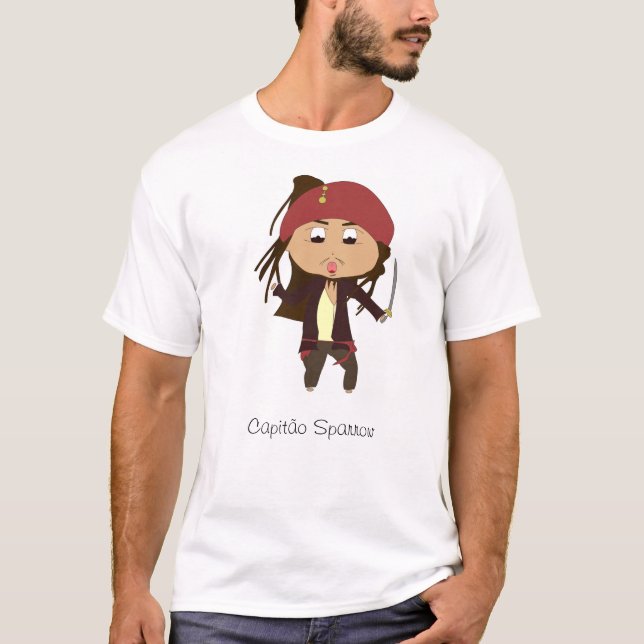Captain Jack Sparrow T-Shirt (Front)