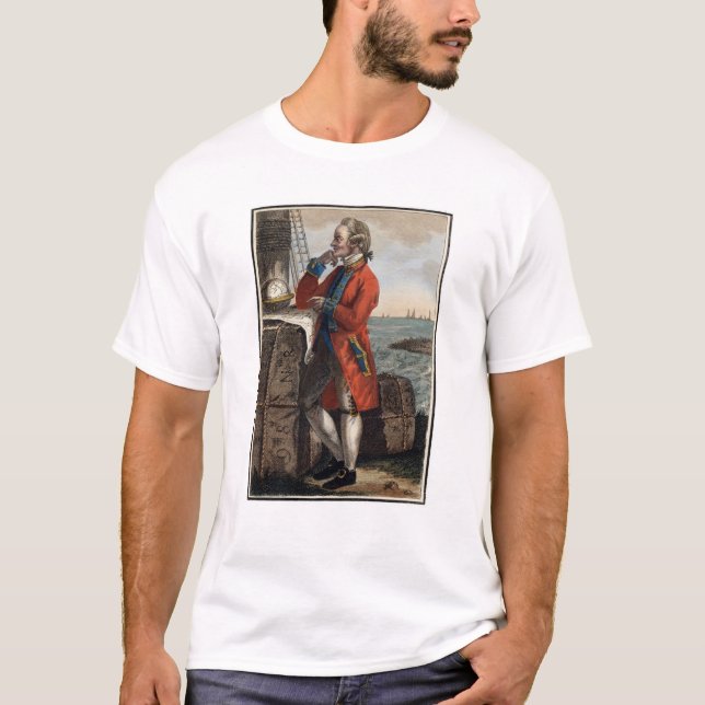 captain james cook T-Shirt (Front)