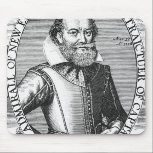 Captain John Smith  1st Governor of Virginia Mouse Mat
