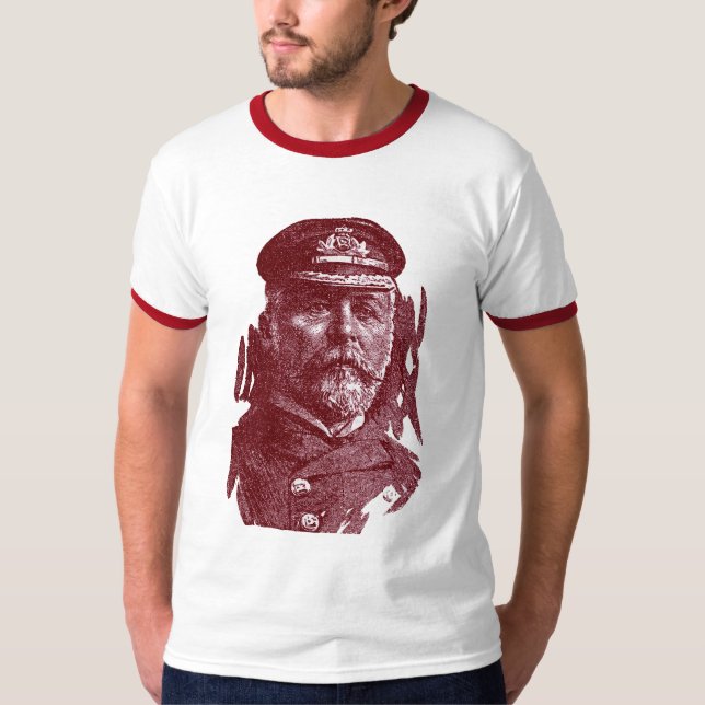 Captain John Smith, HMS Titanic T-Shirt (Front)
