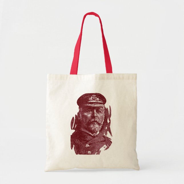 Captain John Smith, HMS Titanic Tote Bag (Front)