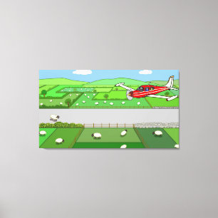 Captain Kayak's Flight Canvas Print