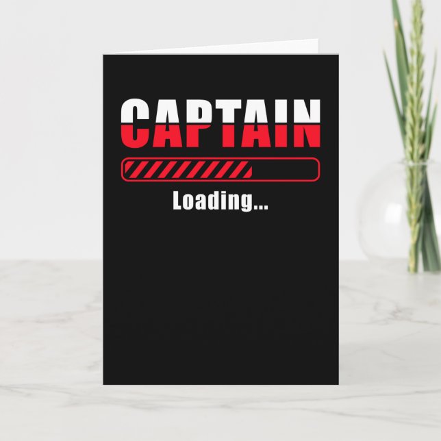 Captain Loading Gift Card (Front)