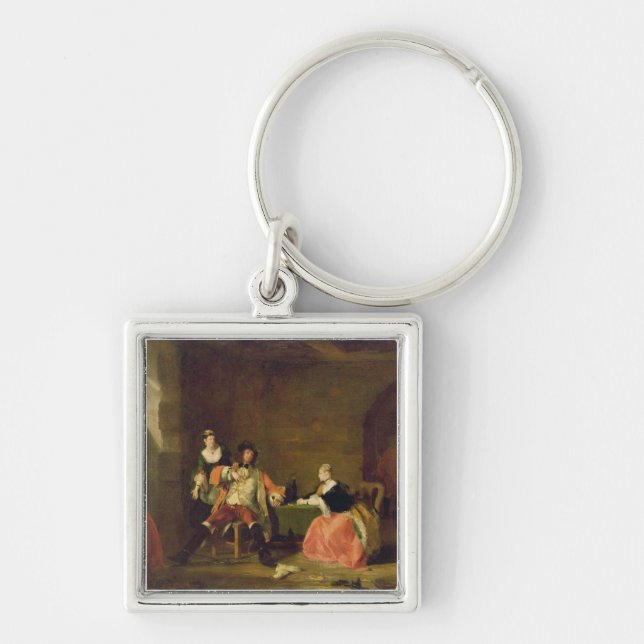 Captain Macheath Upbraided by Polly and Lucy in th Key Ring (Front)