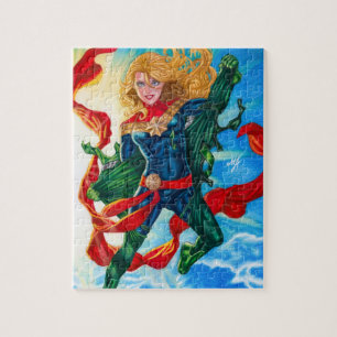 Captain Marvel ~ Carol Danvers Jigsaw Puzzle