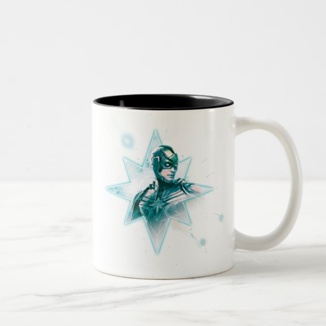 Captain Marvel | Starforce Commander Two-Tone Coffee Mug (Right)