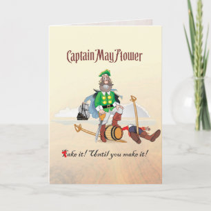 CAPTAIN MAYFLOWER'S RUM DIARIES. CARD