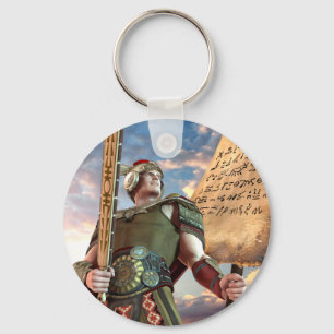 Captain Moroni Key Ring