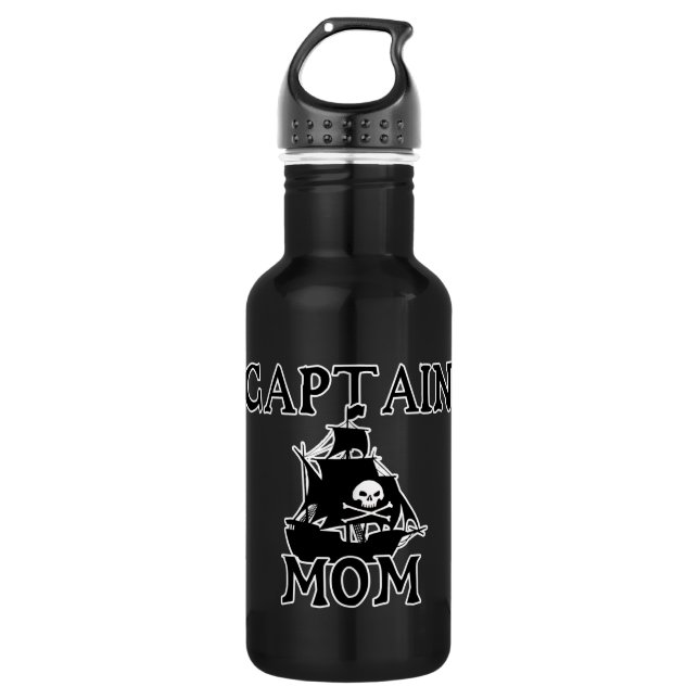 Captain Mum 532 Ml Water Bottle (Front)