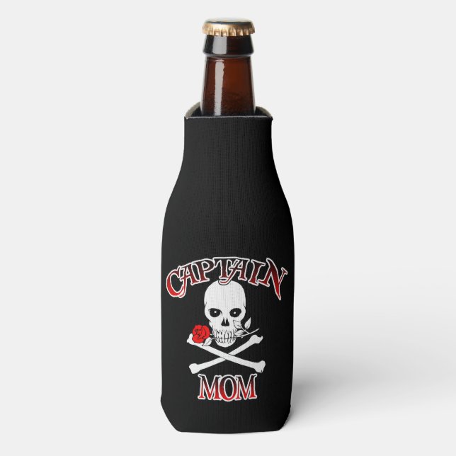Captain Mum Bottle Cooler (Bottle Front)