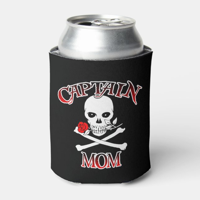 Captain Mum Can Cooler (Can Front)