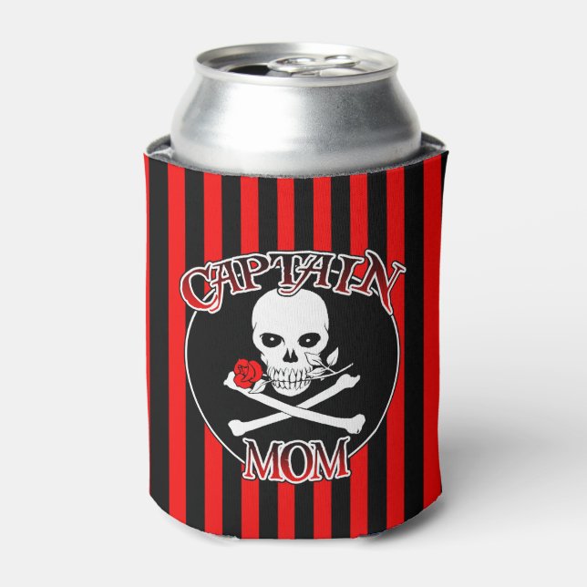 Captain Mum Can Cooler (Can Front)