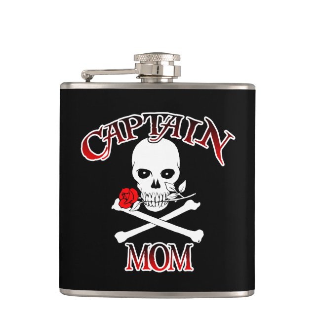 Captain Mum Flask (Front)