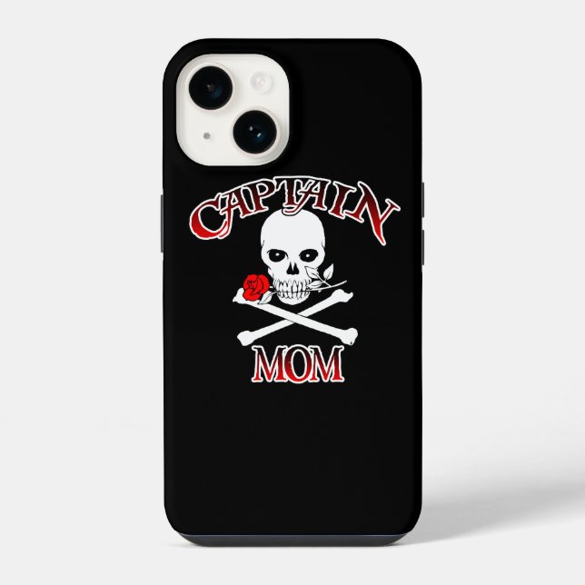 Captain Mum iPhone 7 Case (Back)