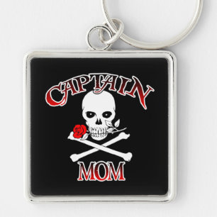 Captain Mum Key Ring