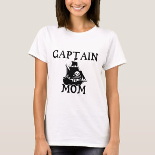 Captain Mum Ladies T-Shirt