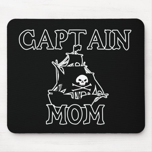 Captain Mum Mouse Mat (Front)
