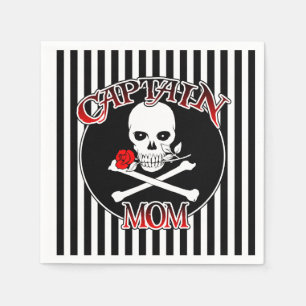 Captain Mum Paper Napkins