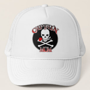 Captain Mum (Rose) Cap