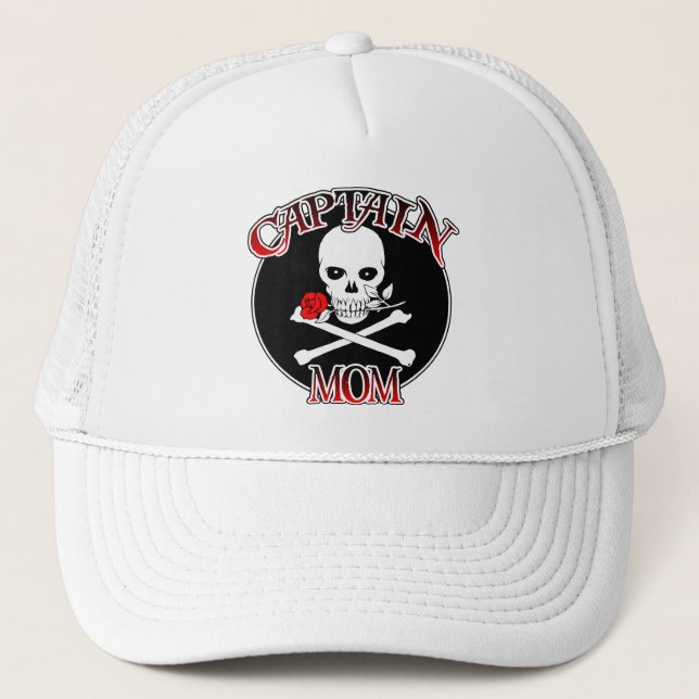 Captain Mum (Rose) Cap (Front)