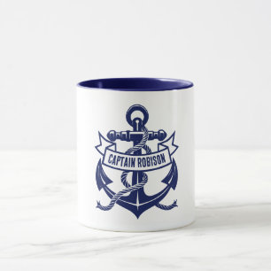 Captain name mug