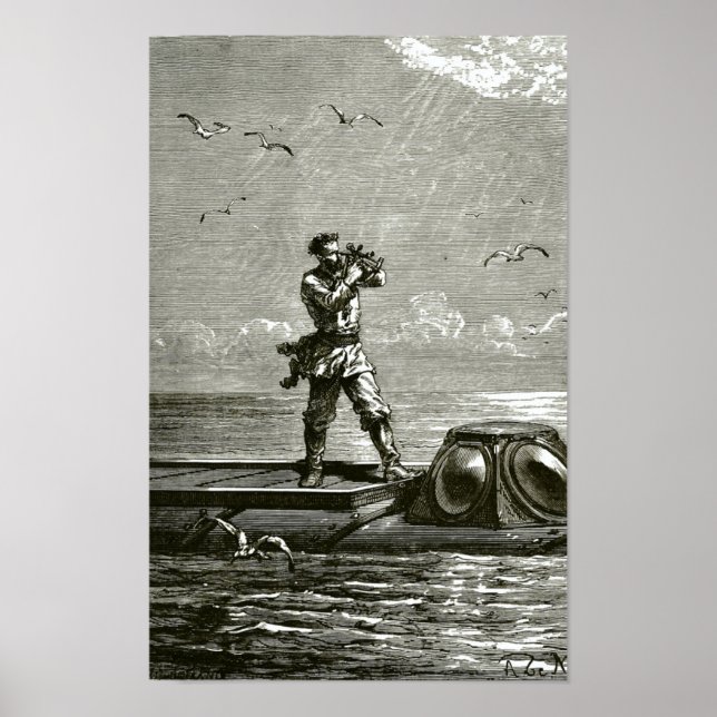 Captain Nemo from 20000 Leagues Under the Sea Poster (Front)