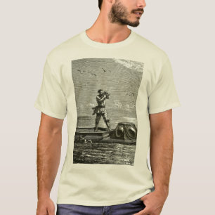 Captain Nemo from 20000 Leagues Under the Sea T-Shirt
