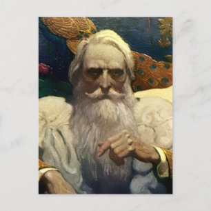 “Captain Nemo of the Nautilus” by NC Wyeth Postcard