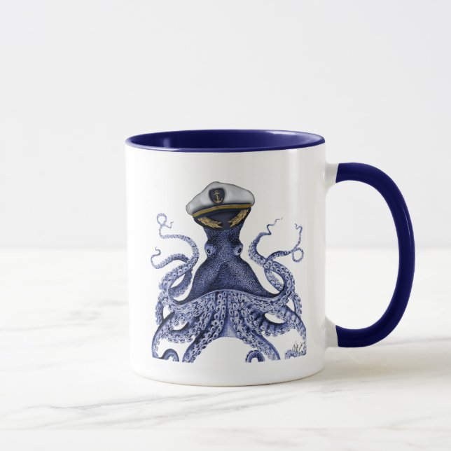 Captain Octopus Mug (Right)