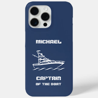 Captain of the Boat (customisable)  iPhone 15 Pro Max Case