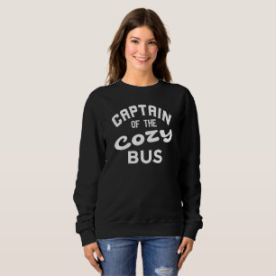 Captain Of The Cosy Bus, Winter, Cosy Season, Sweatshirt