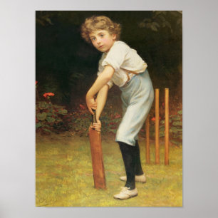 Captain of the Eleven, c.1889 Poster